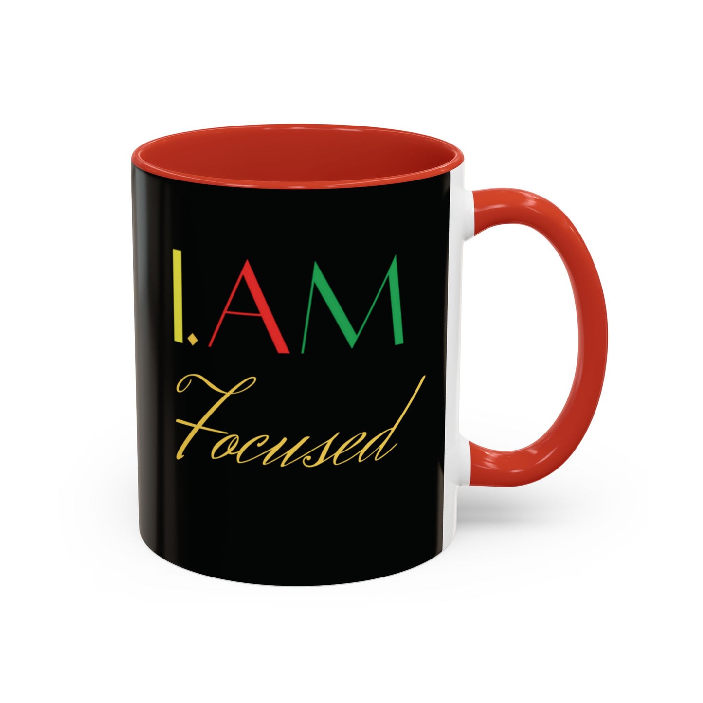 IAM Black Accent Coffee and Tea Mug