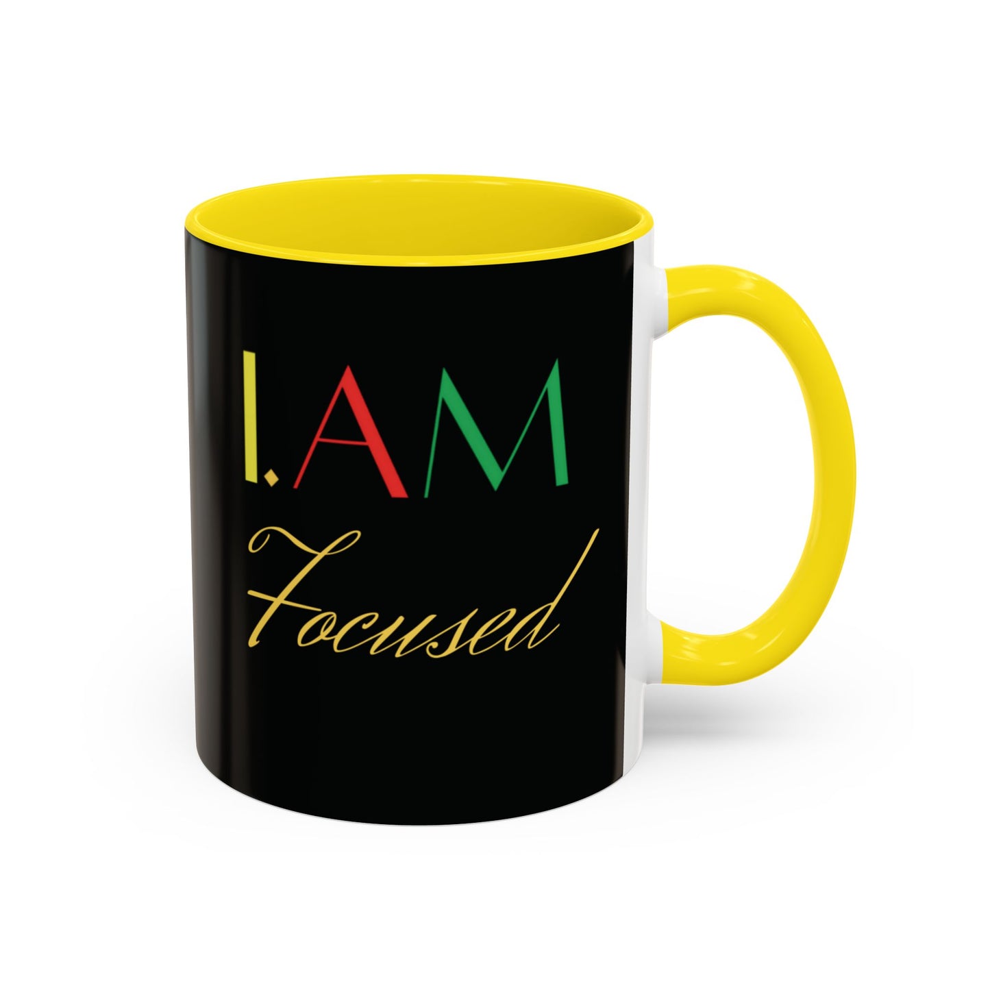 IAM Black Accent Coffee and Tea Mug